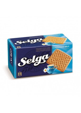Sutirštinto pieno skonio sausainiai “SELGA„ 180 G